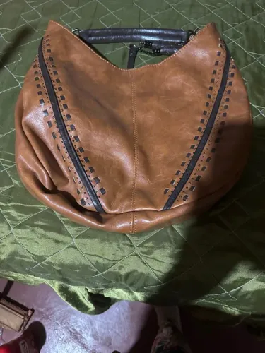 Bolsa de ombro marrom