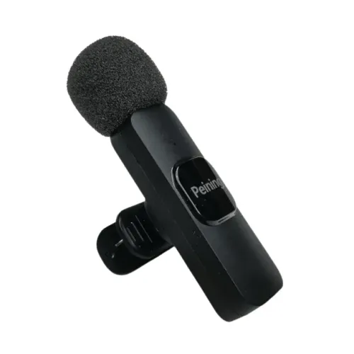 Microfone De Lapela Sem Fio Lightning - Peining cod: 3531