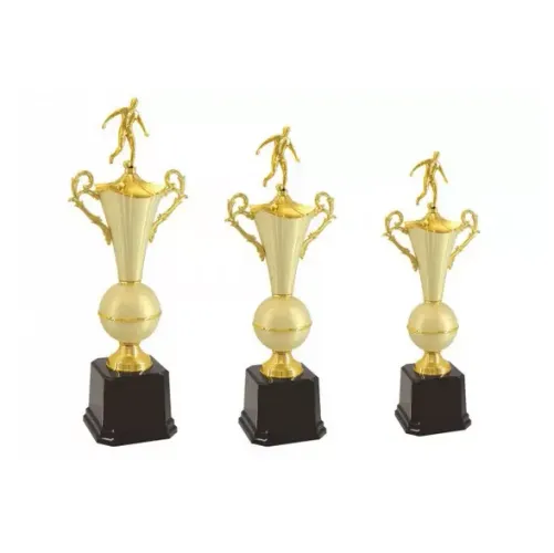 Kit 3 Trofeus Futebol com altura maior R$ 83cm apenas R$ 999,90