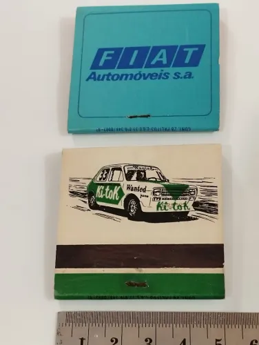 Caixa de Fósforo Fiat Concessionária Antigo 