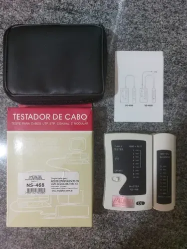 Testador De Cabos De Rede NS-468 - Metaltex
