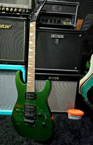 Jackson Soloist X Series Slx Dx Manalishi Green /ñ Gibson epiphone prs fender esp ibanez<br>