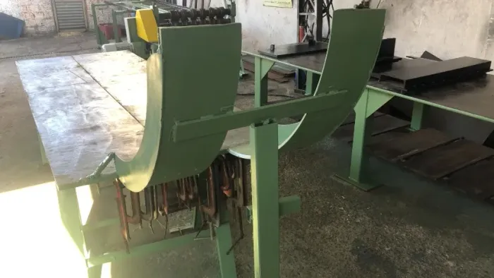 Bancada industrial em aço carbono 