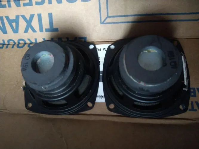 Par de alto falantes de 3 polegadas,15w e 4 ohms