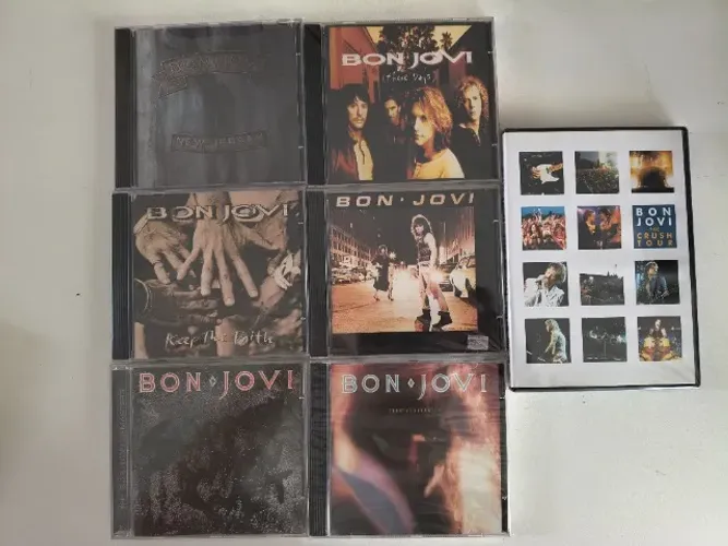 CDs e DVDs Bon Jovi