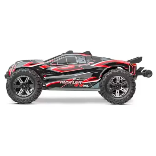 TRAXXAS 1/10 RUSTLER VXL 4WD BLX TQI TSM RED 67376-4