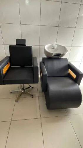 Kit Lavatório e cadeira poltrona disponível em várias cores 