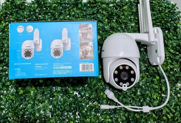 Câmera de Segurança Wi-Fi 1080P HD com Visão Noturna