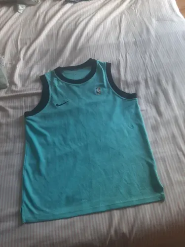 Camiseta de basquete Nike nba azul
