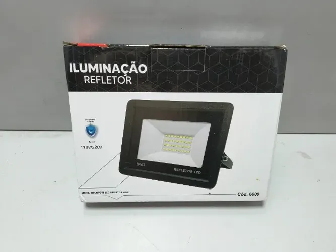 Refletor Led 100w Branca Proca d agua Ip66 Holofote 6500k 110v/220v