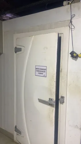 Câmara fria congelada
