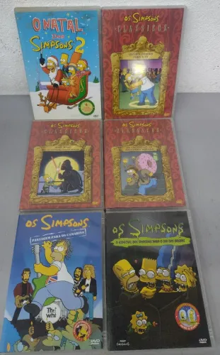 Coleção DVDs Os Simpsons Clássicos