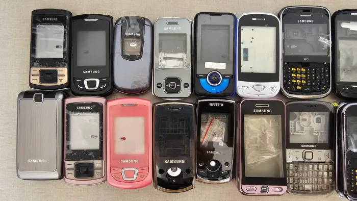 Lote de carcaças antigo Samsung