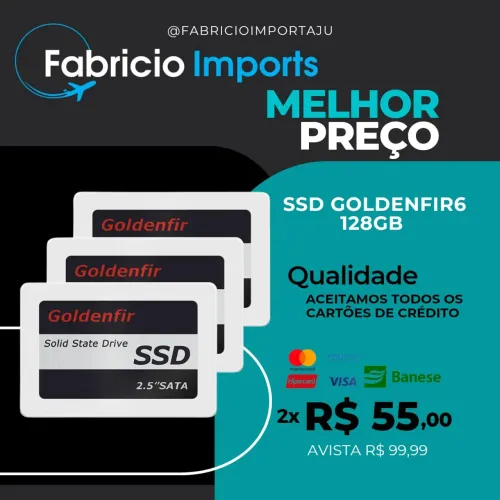 SSD Goldenfir 128GB - Melhor Preço!