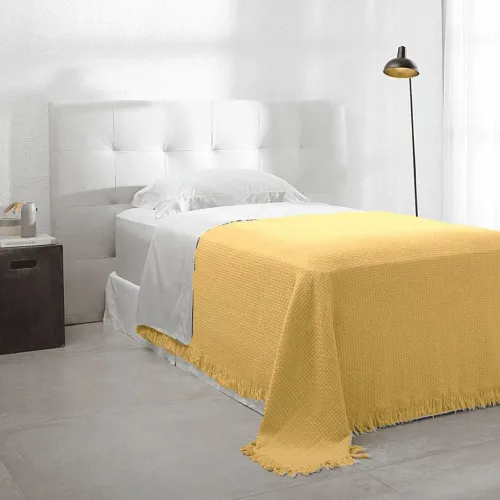 Colcha solteiro cobre leito Buddemeyer 1,60m X 2,30m Xale Manta Peseira Para Sofa Mais Ven