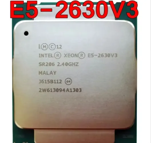 Vendo Processador Xeon E5-2630V3 2.4ghz a 3.0ghz Intel X99 DDR4