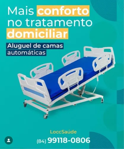 Aluguel de Cama Automática para Conforto Domiciliar