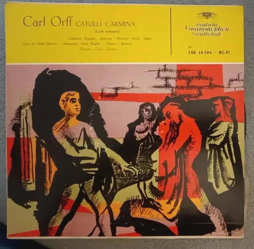 LP CARL ORFF: CATTULI CARMINA / SIEMENS 