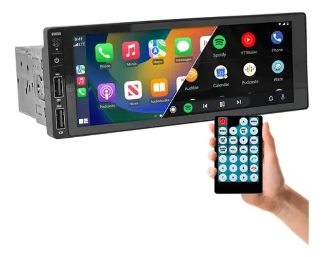 Central Multimídia Com Android e Apple Carplay