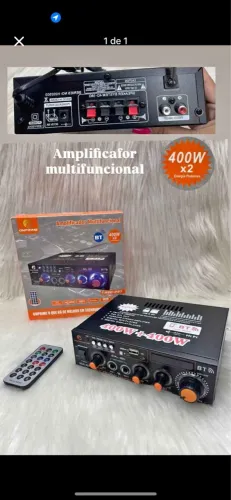 Amplificador Bluetooth Multifuncional OnPrime HSG-297