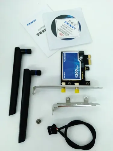Adaptador de Rede PCI-e (Wi-Fi e Bluetooth)