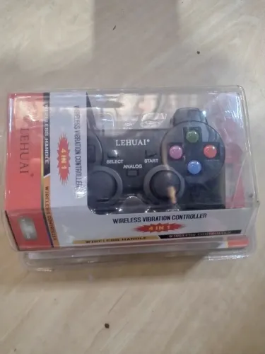 Controle Wireless Vibraçao 4 em 1 - ps1, PS2, PS3 e Pc 