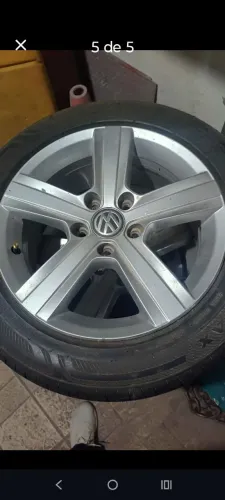 Jogo de Rodas com pneus furacão 5×112 pneus 205/55