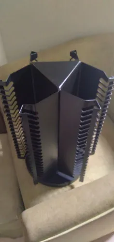 Porta cds giratório 