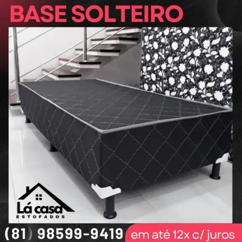 Base Cama Solteiro - direto de fábrica 