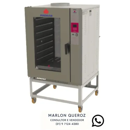 Forno Turbo 10 Esteiras a Gás Progas