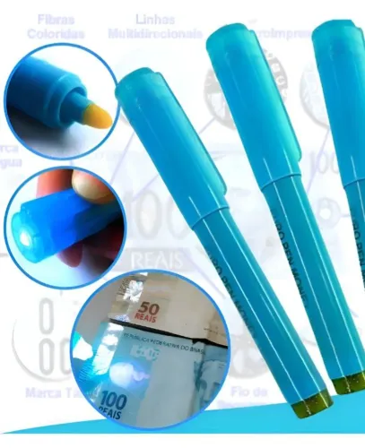 Caneta de testar notas