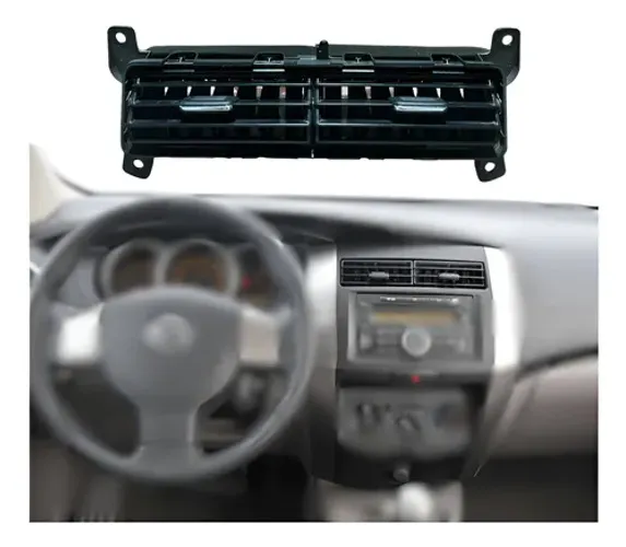 Difusor Ar Central Duplo Painel Nissan Livina 2014 A 2016