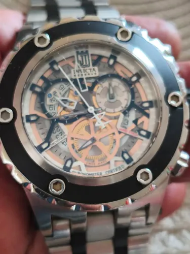 Relógio invicta cronógrafo original suíço