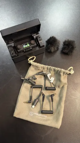 Microfone Hollyland Lark 150 Duo (na caixa)