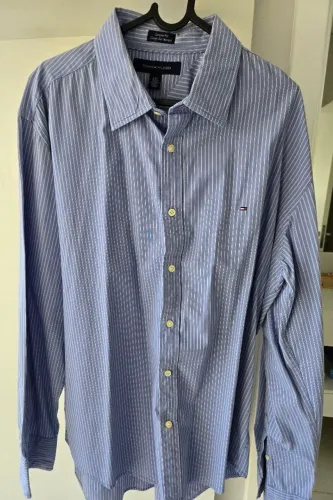 Camisa Social Original Tommy Hilfiger - Tamanho G
