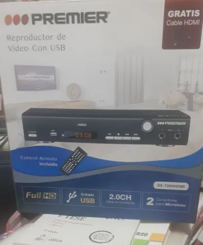 Reproductor de Video con USB Premier Full HD