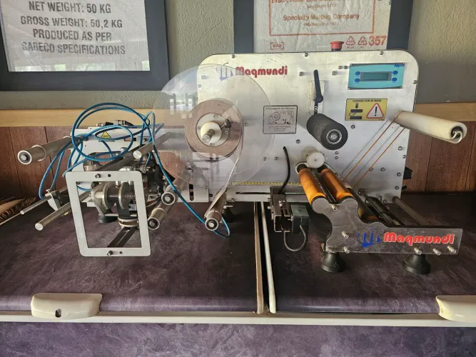 Rotuladora Pneumática com datador Maqmundi ES 1200