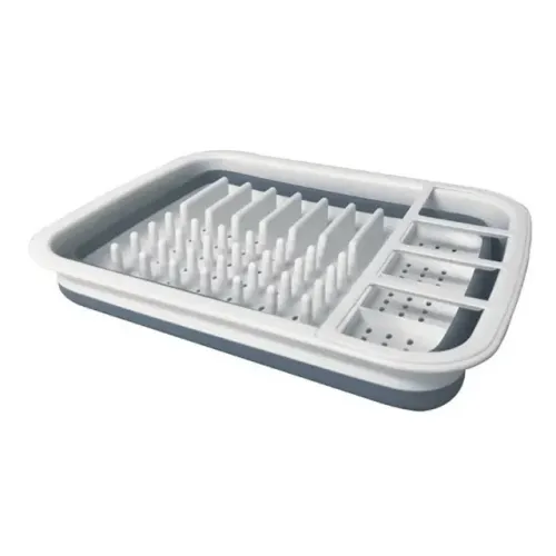 Escorredor De Louça Retrátil De Silicone Cozinha Pia