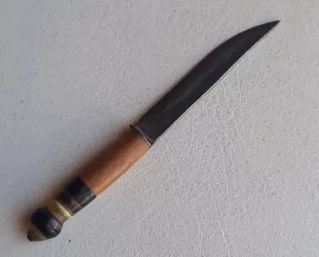 Mini Faca antiga de coleção faça artesanal coleção