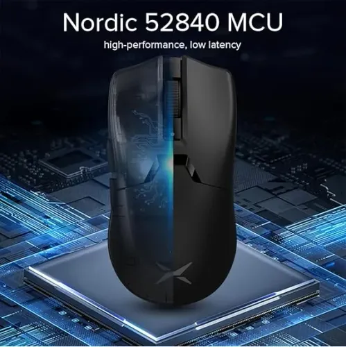 Mouse Gamer Sem Fio Delux M800 RGB Sensor Paw 3395