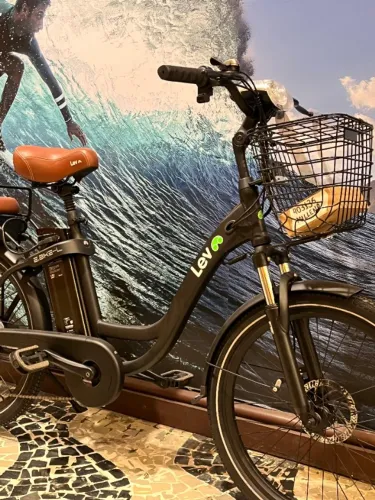 12x de 471 bicicleta eletrica lev garantia bateria nova litio e-bike l
