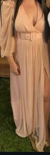 Vestido Longo rosê