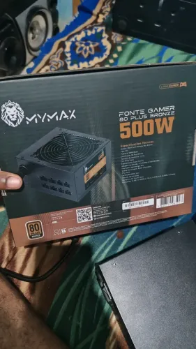 Fonte 500W Semi Modular PFC Ativo 80+ Bronze