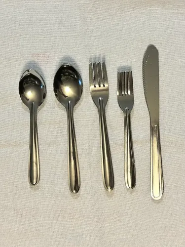 Kit de talheres de inox