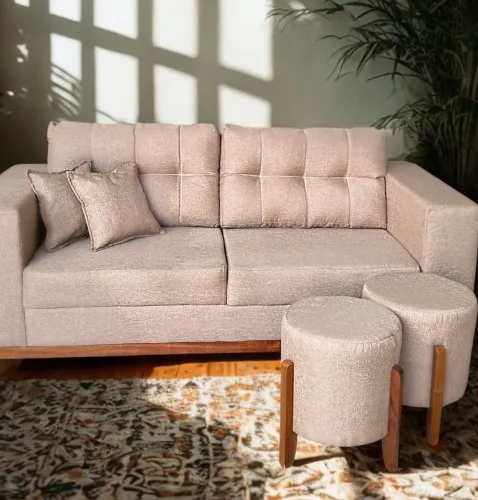 Kit de sofá Confort Slim - Entrega grátis 