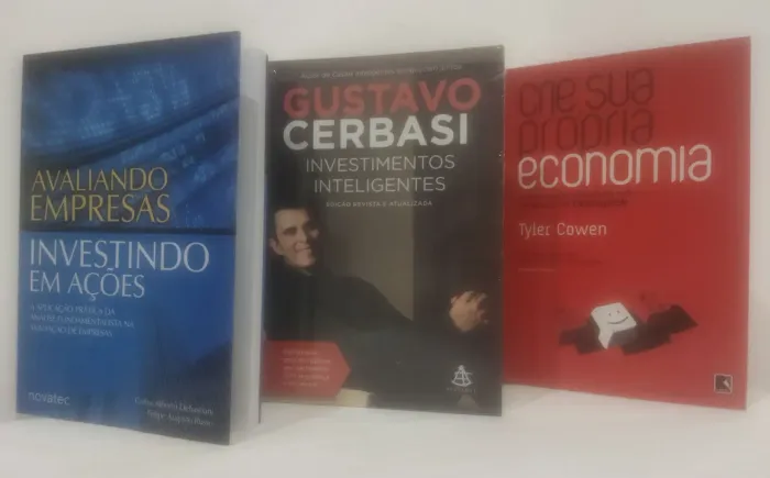 Livros de finanças e investimentos - ótimos preços!