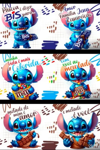 Canecas personalizadas Páscoa Stitch 