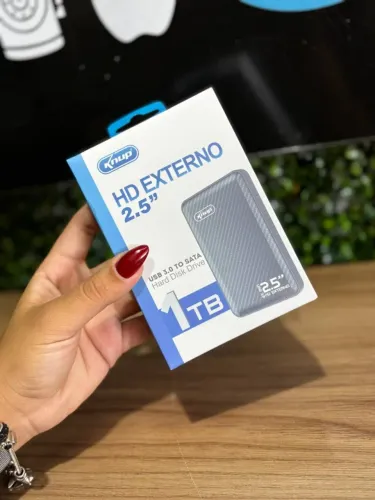 HD Externo 2.5 1TB KNUP - USB 3.0 - Hard Disk Drive
