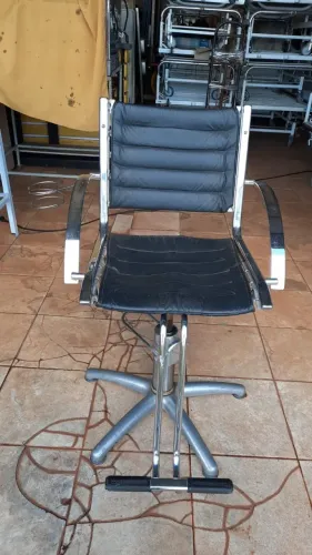 Cadeira hidráulica para salão almofadas do acento fraca