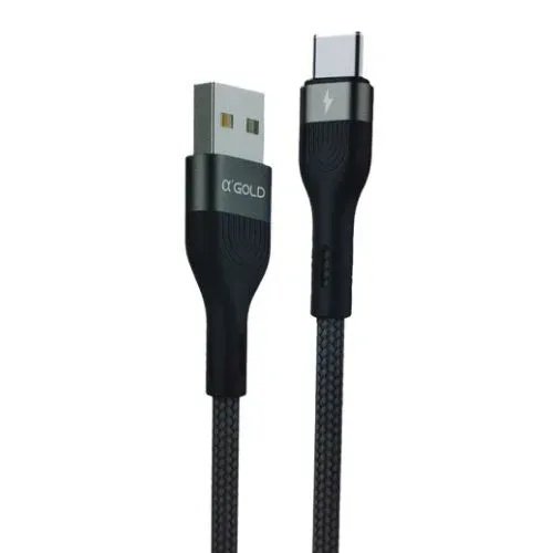 Cabo USB Tipo-C Trançado 5.0A 1Metro
